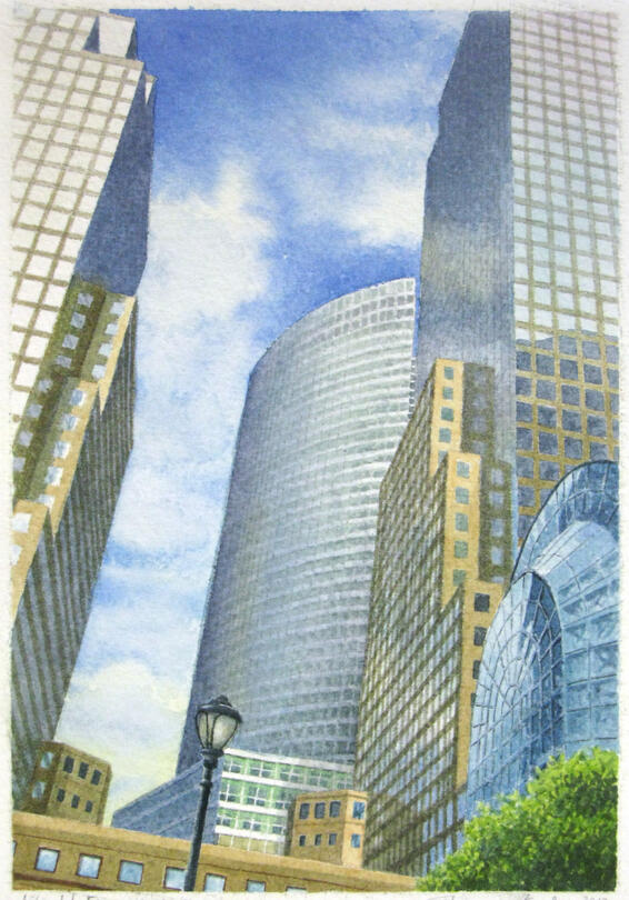 World Financial Center (Framed) 8 x 11 World Financial Center (Framed) 8 x 11