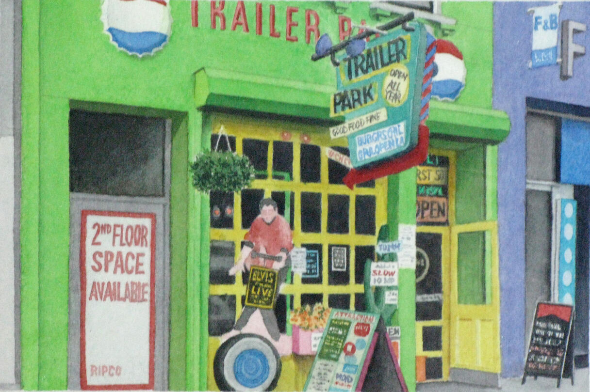 Trailer Park (Framed) 7 x 5 Trailer Park (Framed) 7 x 5